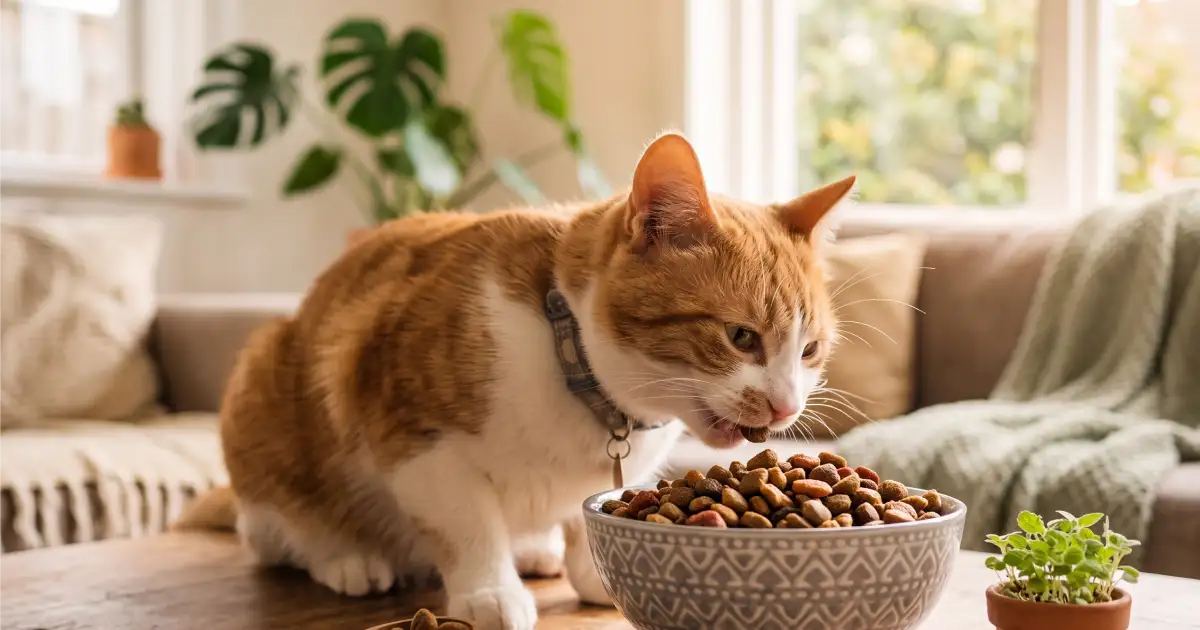 بهترین غذا برای گربه خانگی