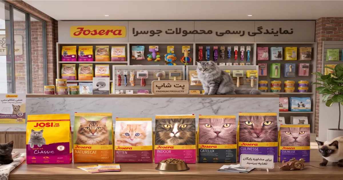 نمایندگی غذا خشک جوسرا