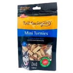 تشویقی پیچی سگ تیل سوینگرز با طعم مرغ و ماهی – 100 گرم