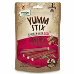 تشویقی پیچی سگ دنتالایت با طعم مرغ و گوشت گاو – 50 گرم – طعم مرغ و گوشت گاو