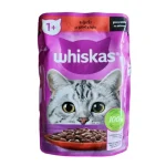 پوچ پته گربه ویسکاس با طعم گوشت گاو – 75 گرم