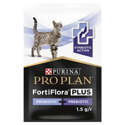 پودر مکمل پروبیوتیک گربه پروپلن مدل Fortiflora – 1 عدد