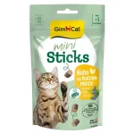 تشویقی گربه جیم کت با طعم مرغ و کت نیپ Mini Sticks – 50 گرم