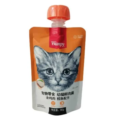 پودینگ گربه ونپی با طعم مرغ و ماهی کاد – 90 گرم