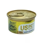 کنسرو گربه بالغ یو اس پت با طعم گوشت گاو و شترمرغ – 85 گرم