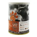 کنسرو گربه بالغ یو اس پت با طعم مرغ و کدو حلوایی و سنبل الطیب – 400 گرم