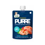 تشویقی کرمی گربه دنتالایت پوره پروبیوتیک با طعم ماهی سالمون و میگو – 55 گرم