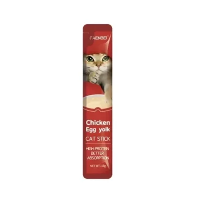 بستنی گربه فنبی با طعم مرغ و تخم مرغ – 15 گرم