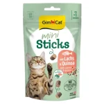تشویقی گربه جیم کت با طعم ماهی سالمون و کینوا Mini Sticks – 50 گرم